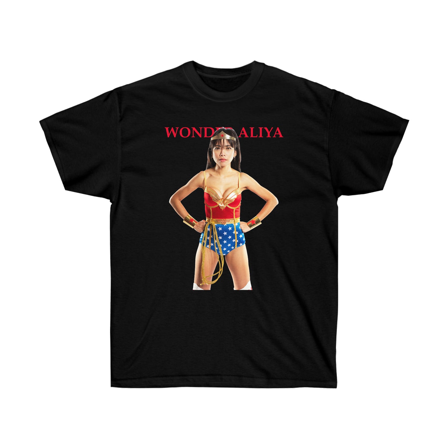 Wonder Aliya T-shirt | Sexy cosplay (two-sided print)