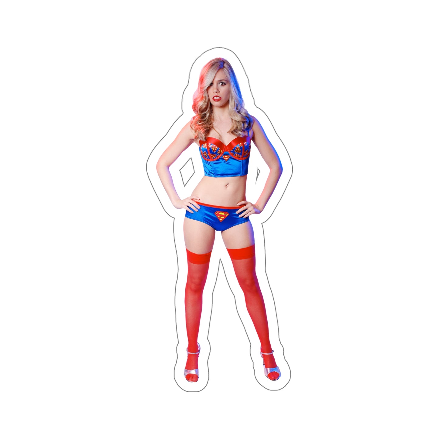 Supergirl Tia stickers