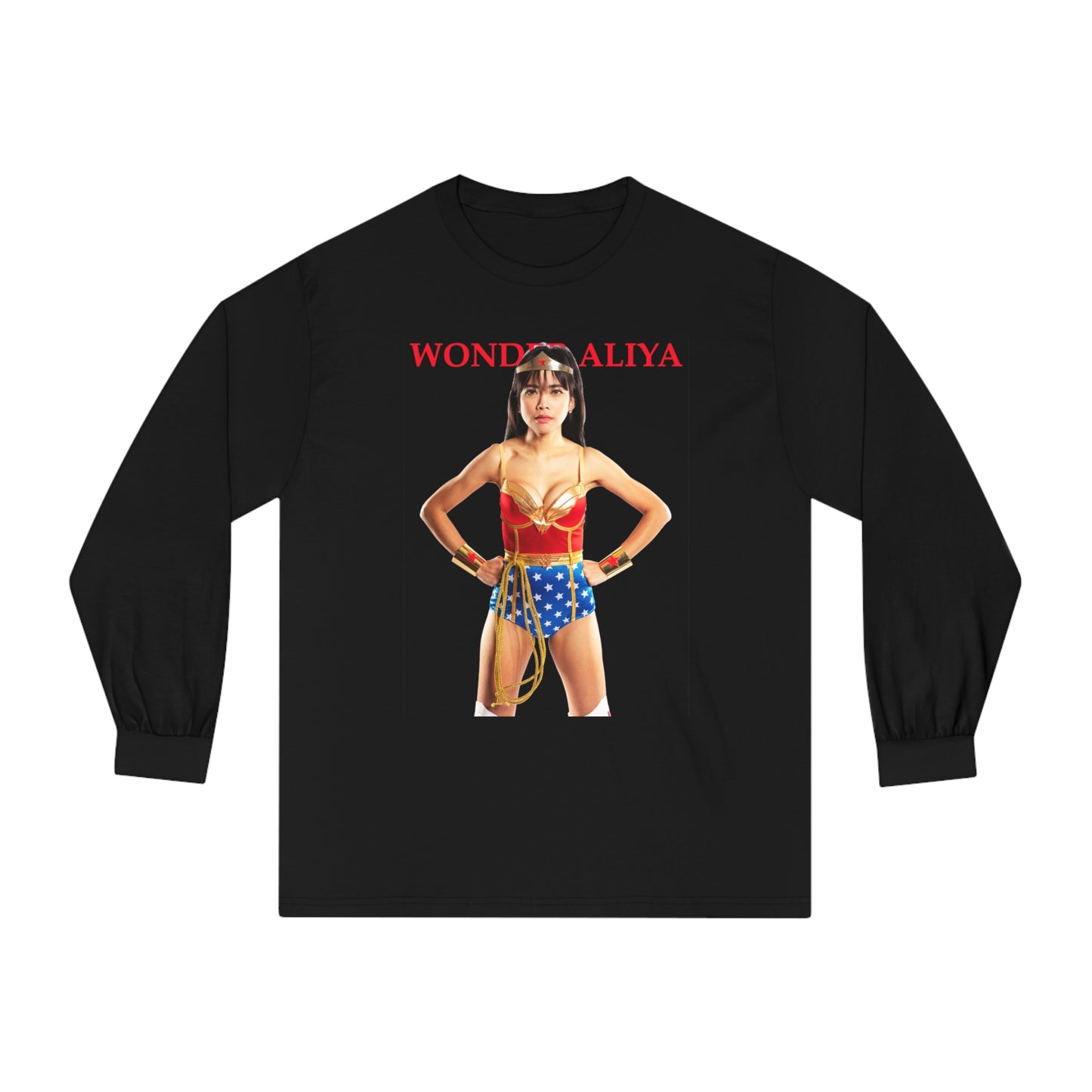 Wonder Aliya Long-sleeve T-shirt | Sexy cosplay (front image only)