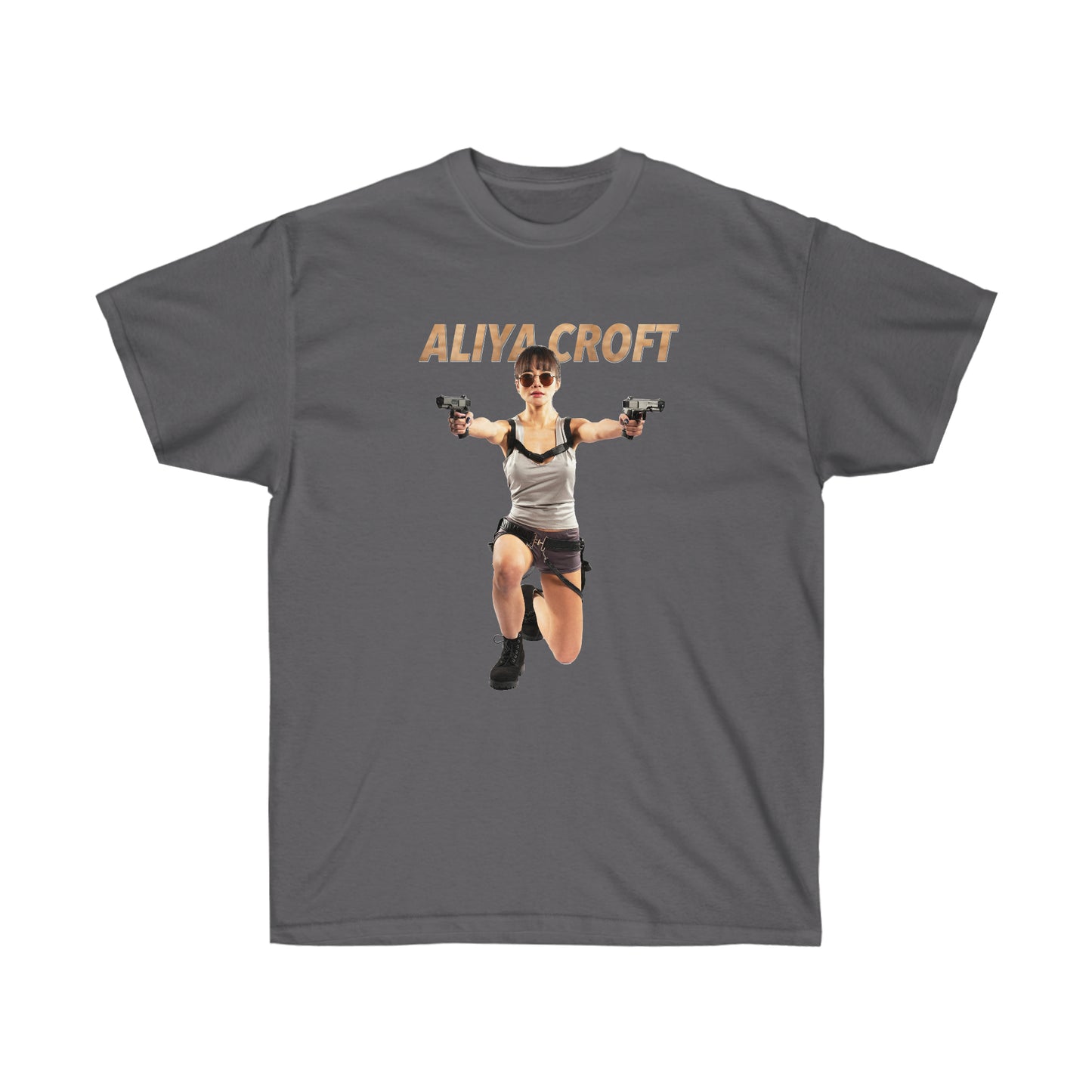 Aliya Croft T-shirt | Sexy cosplay (front image only)