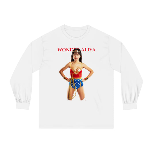 Wonder Aliya Long-sleeve T-shirt | Sexy cosplay (two-sided print)